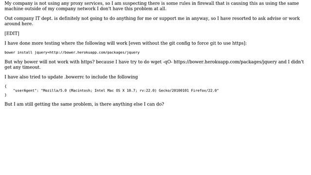 bower package installation issues with git / https (2 Solutions!!) смотреть онлайн