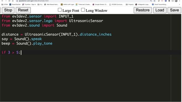 Introduction to IF. . . ELSE statements in EV3 Python Robotics смотреть онлайн