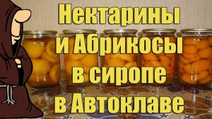 Нектарины и Абрикосы в сиропе приготовленные в Автоклаве. Рецепты для Автоклава