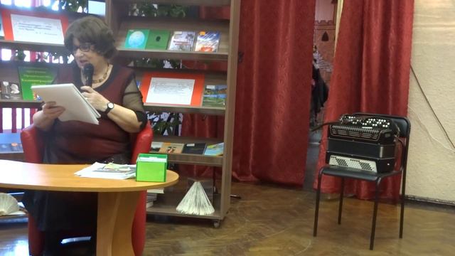 Творческий вечер поэтессы Зинаиды Барановской в библиотеке имени И Я Рутмана города Советска смотреть онлайн