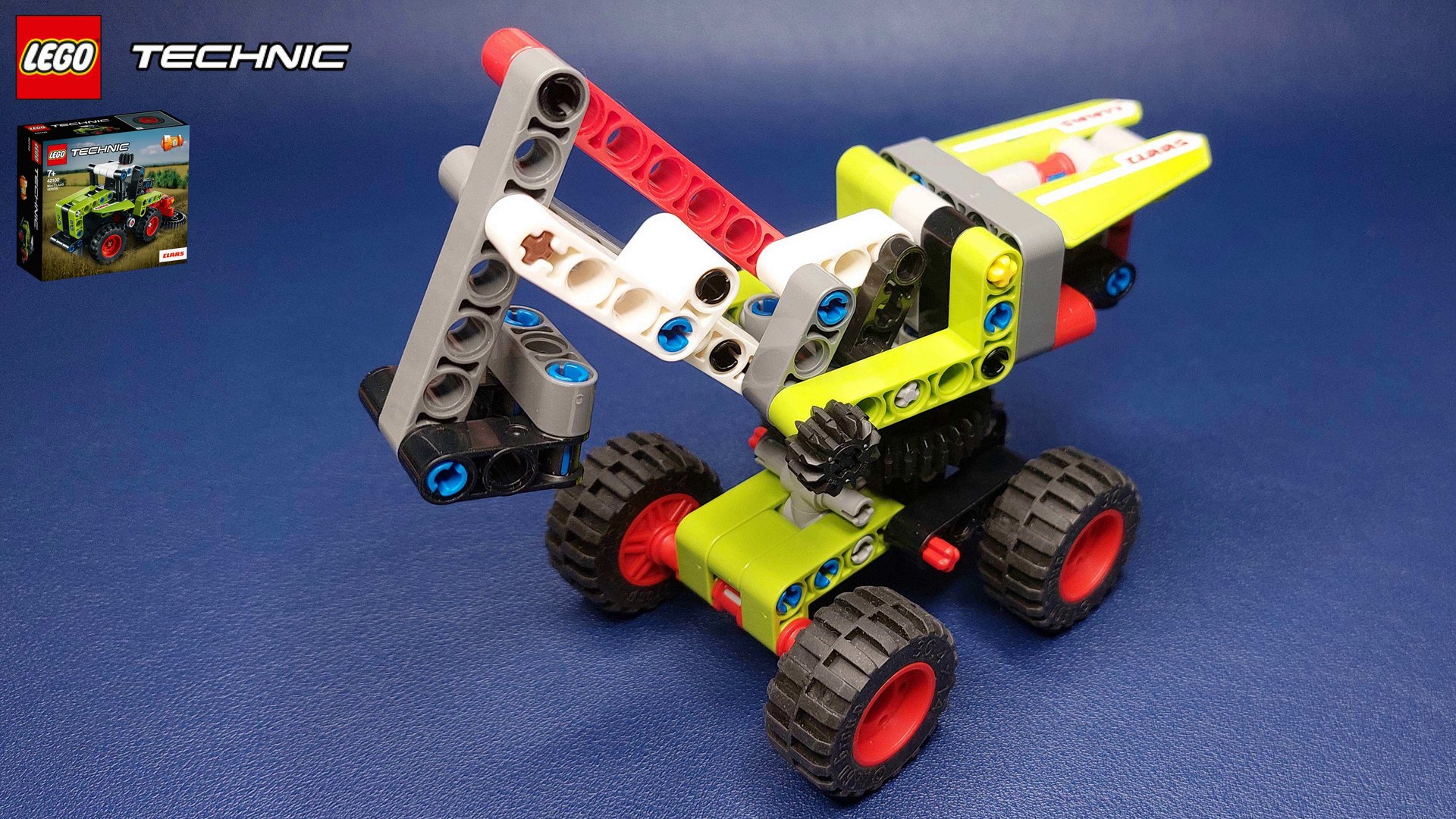 Lego Technic 42102 Excavator смотреть онлайн