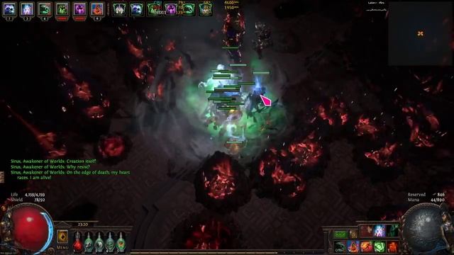 【POE頭目戰】元素使食腐魔像 覺醒八賽勒斯 影片敘述要看！魔像CP值超低強烈建議去玩幽魂