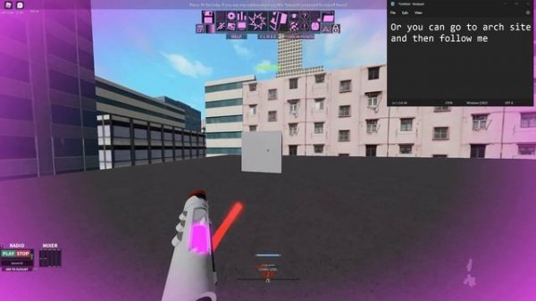 Roblox - Parkour Modded Technoblade Statue