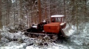 ТДТ 55 в работе.