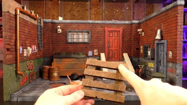Уличная диорама для моих фигурок! смотреть онлайн