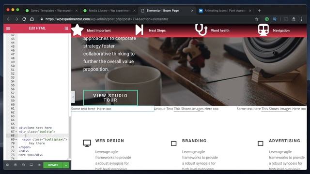 Advanced WordPress Tooltips using Elementor page Builder смотреть онлайн