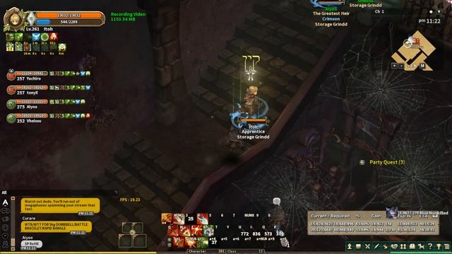 Tree of Savior Game Play Unlimited SP Supply/Crit ATK/Hastle Storage Grind смотреть онлайн
