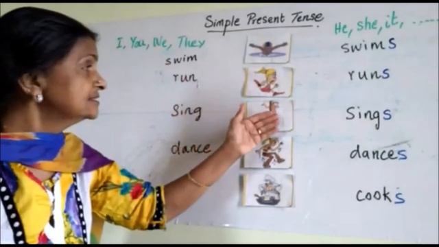 EEC- ENJOYABLE ENGLISH CLASS (Simple present tense) смотреть онлайн