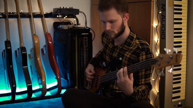 John Wolfhooker - THE DARK MATTERS (bass cover) смотреть онлайн