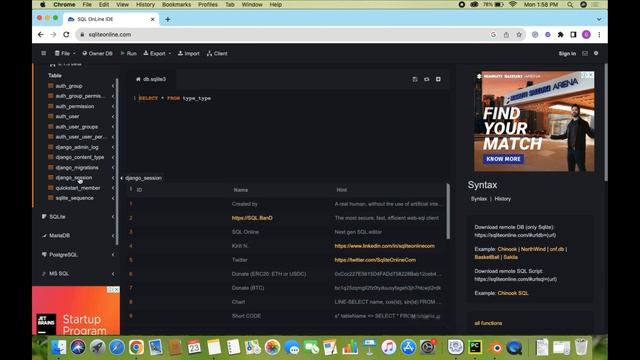 5. Model in Django, Create Model, Migrate Model in SQLite, Add Values in Model Using Python Shell. смотреть онлайн