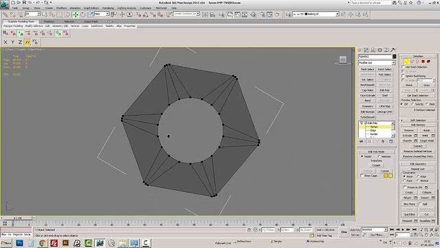 Как сделать гайку в 3Ds Max? Способ I