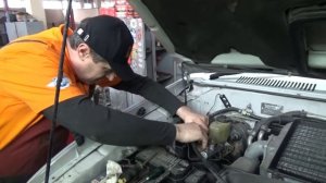 Ремонт главного тормозного цилиндра , тормозная система Прадо 95