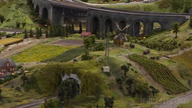 The Great Model Railroad Layout In Berlin With 9,680 Square Feet Of Model Trains In HO Scale