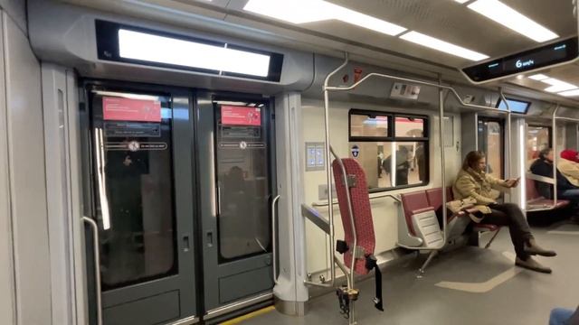 Поездка на 81-725.1/726.1/727.1 «Балтиец» по Кировско-Выборгской линии смотреть онлайн