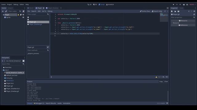 How to make a Rainbow Trail in Godot смотреть онлайн