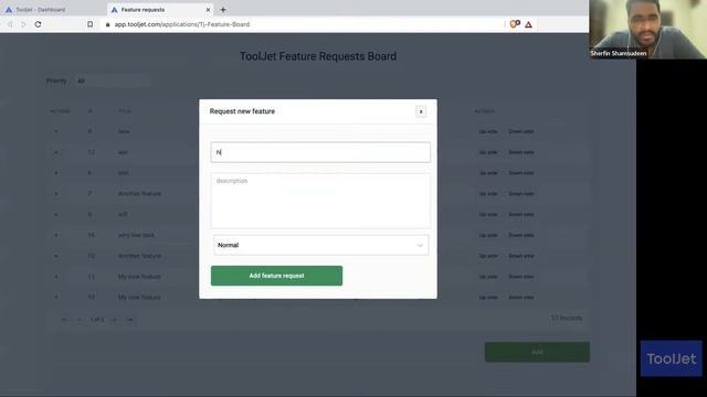 Use ToolJet Tables like a pro! Feature Request Management tool | August Community Call 2022 смотреть онлайн