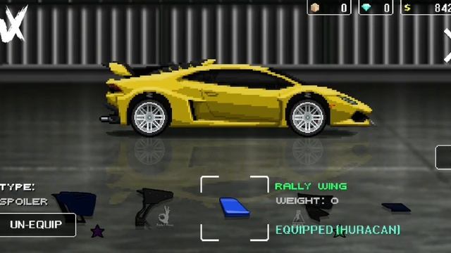 Pixel Car Racer - LAMBORGHINI HURACAN MOD STREET BUILD ( WideBody ) смотреть онлайн