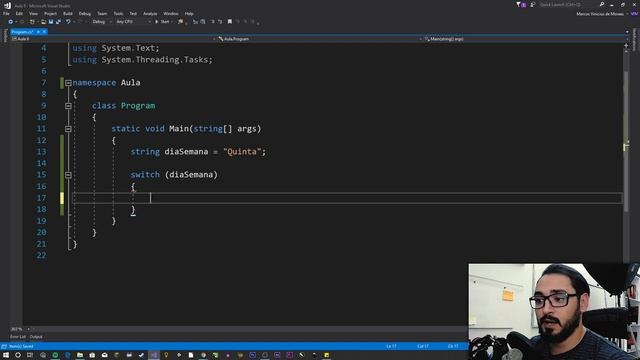Aula 09 - Estrutura de Decisão SWITCH / CASE | Lógica de Programação смотреть онлайн