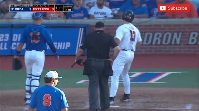 #2 Florida vs Texas Tech (EXCITING GAME!) | Regionals Winners Bracket | 2023 College Baseball смотреть онлайн