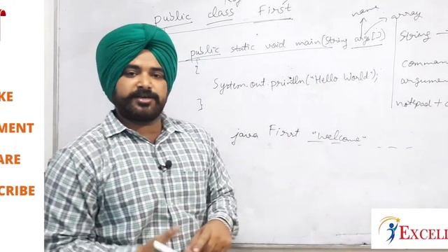 First Program Print Hello World In Java | Java Tutorial In Java | Excellence Technology смотреть онлайн