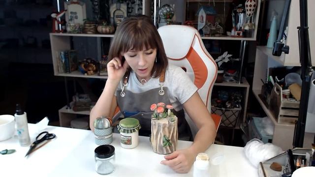 Декор банки часть 1