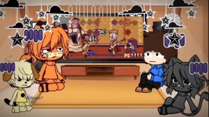 Characters in Garfield react to VS GOREFIELD FULL WEEK |l FNF l| Full vid |l