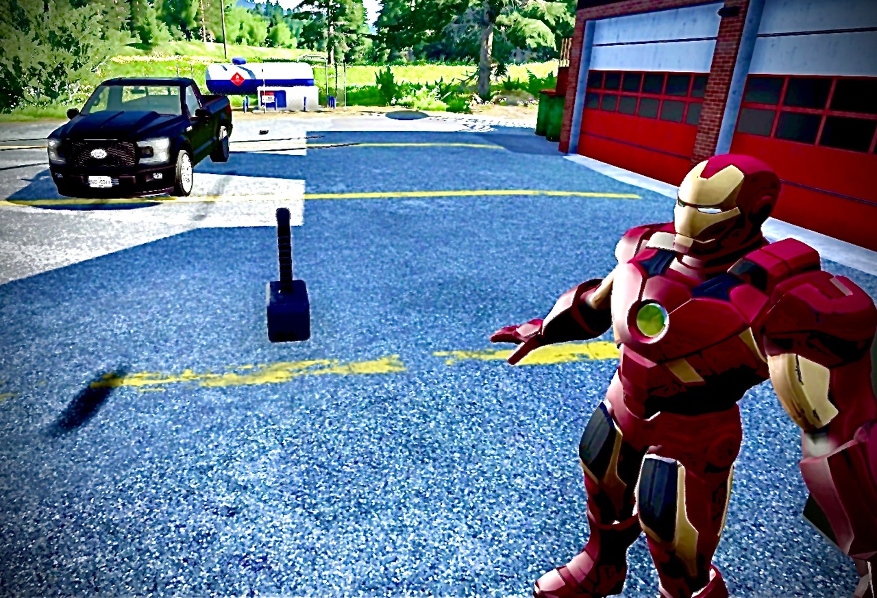 Железный человек украл молот Тора смотреть онлайн