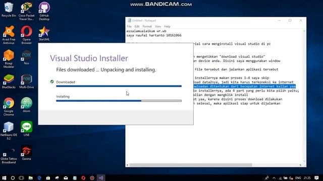Tutorial Cara Menginstall Visual Studio 2017 смотреть онлайн