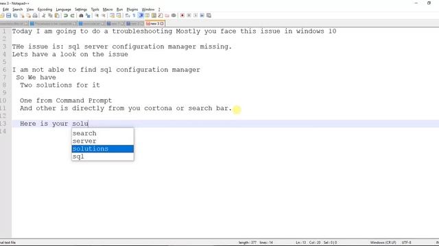 Sql Server Configuration Manager not showing in windows 10 || Solved 100% смотреть онлайн