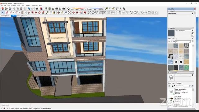 3D Modelling using Sketch Up & VRAY (Online Training Classes by NIE) смотреть онлайн