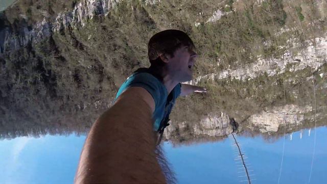Bungy 207, SKYPARK, Сочи. Видео с Gopro на руке. смотреть онлайн