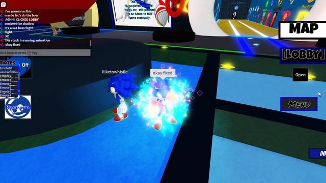 Roblox Sonic universe RP: Frontiers Sonic gameplay смотреть онлайн