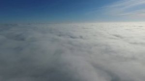 Полет над облаками на квадрокоптере (above the clouds)