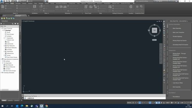 Creating Surface Form Land XML In Civil3D