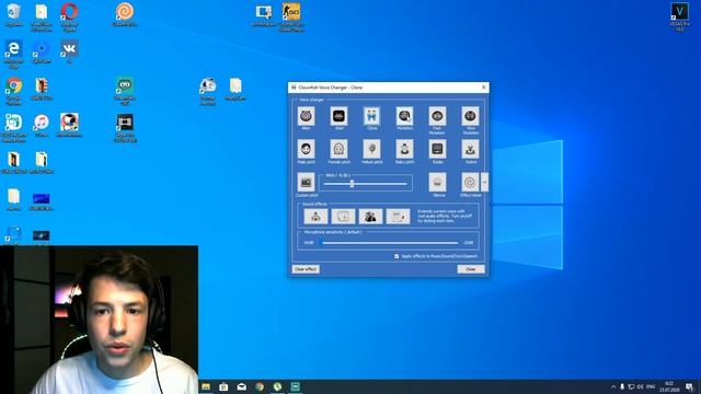 ИЗМЕНИТЬ ГОЛОС в игре или приложении быстро!!! Clownfish Voice Changer смотреть онлайн
