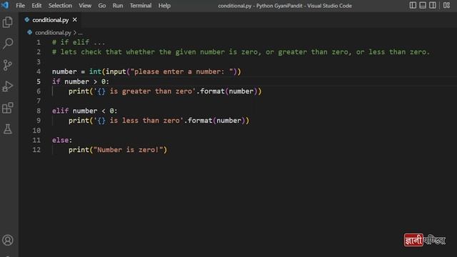if elif Python | Lecture 15 | Python for Beginners смотреть онлайн
