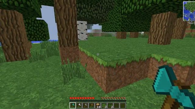 БЫСТРО РУБИМ ДЕРЕВО (Обзор модов #1 TreeCapitator) смотреть онлайн