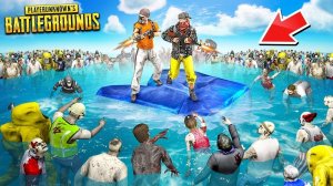 2 ЧЕЛОВЕКА vs 100 ЗОМБИ В ПАБГ! СРОЧНО ВЗРЫВАЙ ЛЁД ИНАЧЕ МЫ ТРУПЫ! ОПАСНОЕ ВЫЖИВАНИЕ В ЗОМБИ PUBG