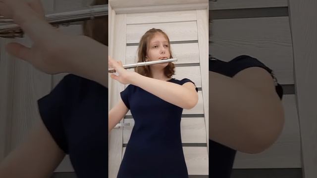 Кузьминова Полина 7 (8). Гендель Г.Ф. Flute Sonata III смотреть онлайн