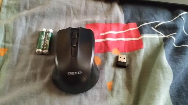 Беспроводная Мышь DEXP WM-4007BU | Обзор смотреть онлайн