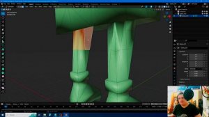 Blender -исправляем топологию модельки.