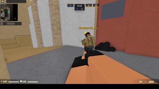 Роблокс Контрел блокс - стреляем... | Roblox Contrl blox смотреть онлайн