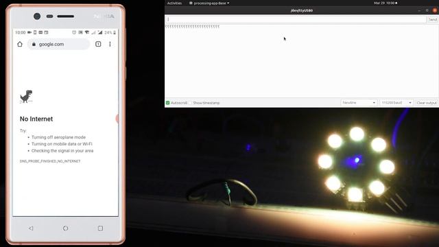 NeoPixel ring colour picker with touch and drag support from Mobile device through NodeMCU смотреть онлайн