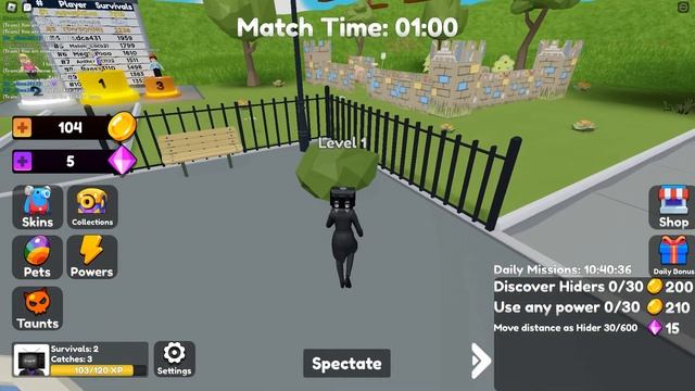 HIDE & SEEK as TV WOMAN in ROBLOX! смотреть онлайн
