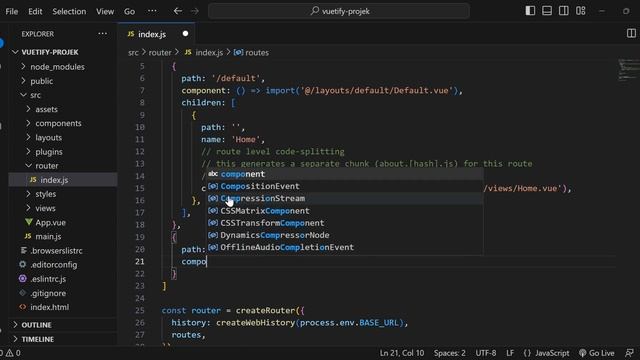 Membuat Routing dengan Vue Router смотреть онлайн