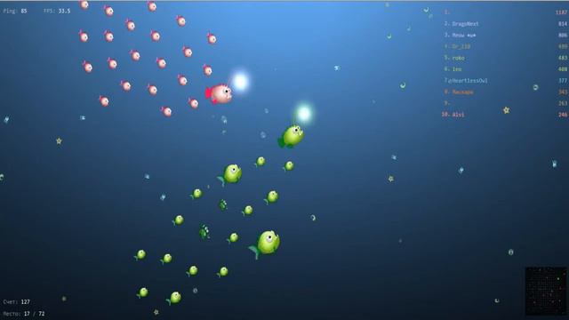 Я крупная рыба Океанарио топ 10 на 8 месте шугаем рыбу oceanar.io top 10 oceanar смотреть онлайн