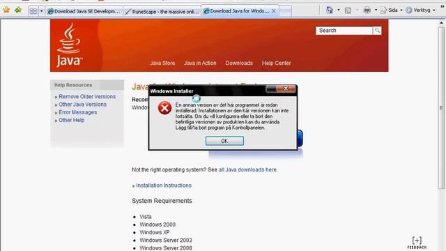 Java Error (Runescape) смотреть онлайн