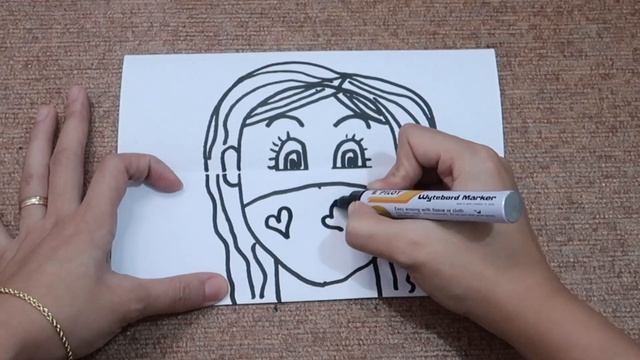 Art 2 - Behind My Mask Self Portrait Tutorial смотреть онлайн