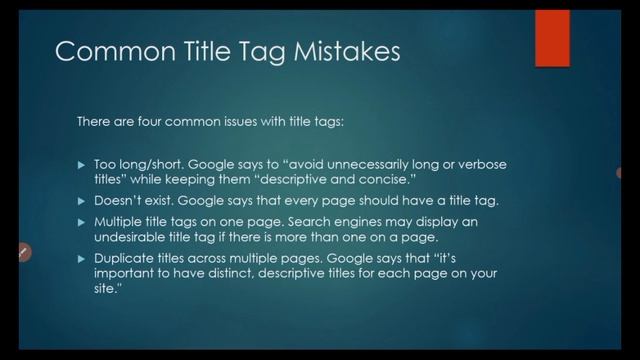How to create SEO Meta Title and Meta Description Tags? हिंदी में जानें смотреть онлайн