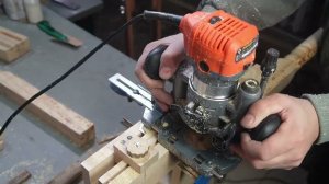 Изготовление кухонного столика. Фрезерование пазов и шипов для основания стола. Часть 4